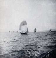 Con vento in poppa e spinnaker a riva